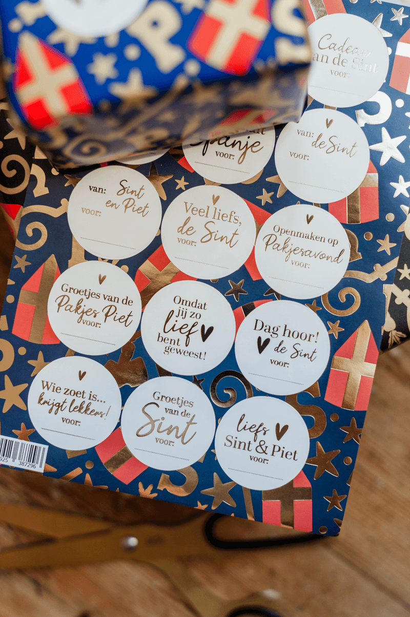 Stickervel - sinterklaas luxe