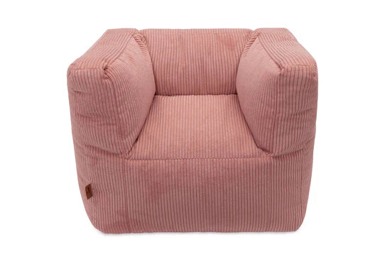 Kinderstoeltje Jollein corduroy roze (bean bag)