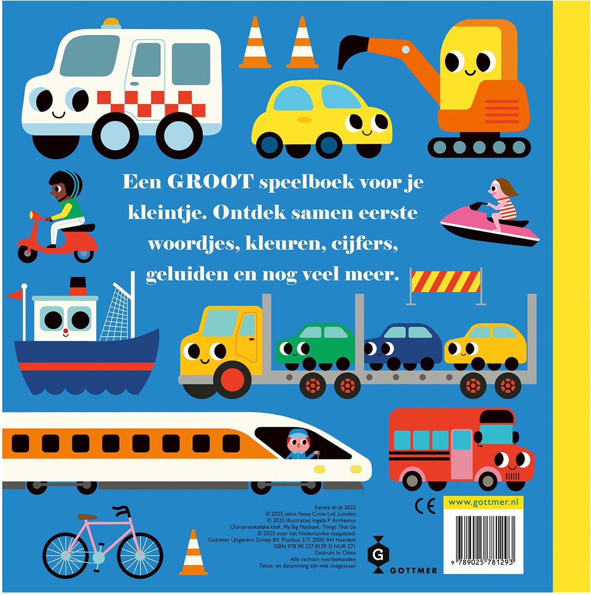 Mijn grote speelboek - Voertuigen