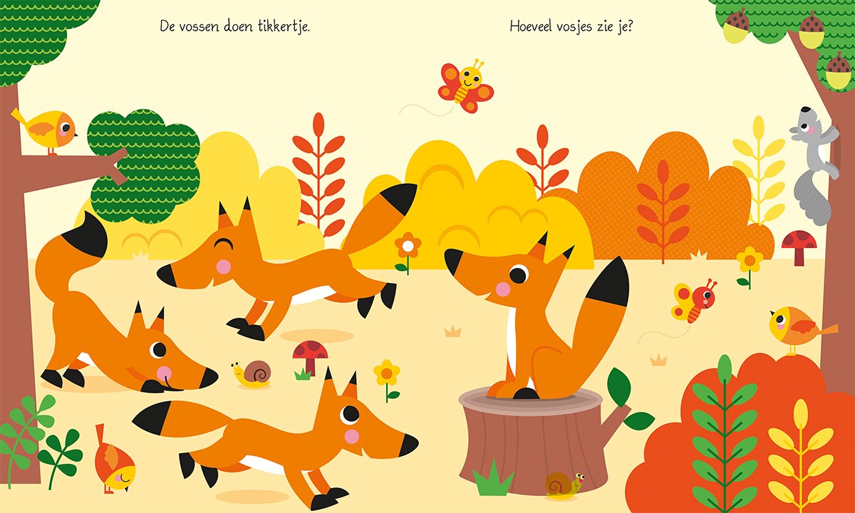 Magisch waterkleurboek - in het bos