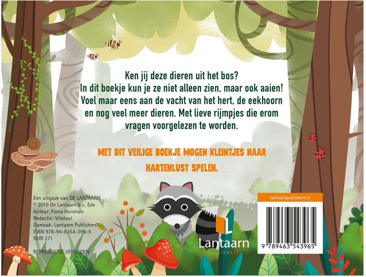 Kijk en voel - Bosdieren