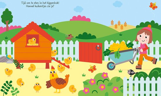 Magisch waterkleurboek - op de boerderij