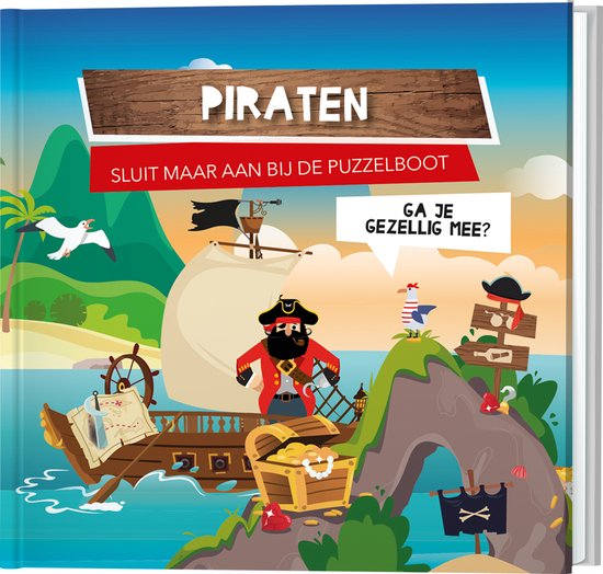 Puzzelboot Piraten