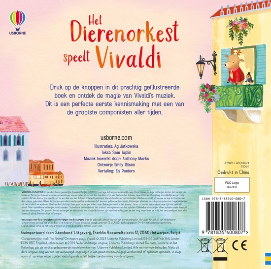 Het Dierenorkest speelt Vivaldi