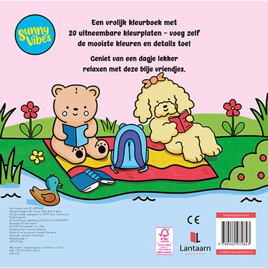 Cosy kleurboek - Rest & Relax (Sunny vibes)