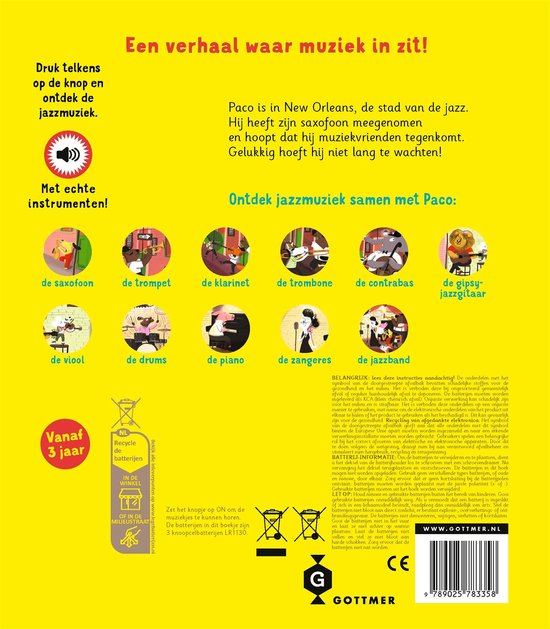 Paco en de jazzband (PRE-ORDER 21 OKTOBER)
