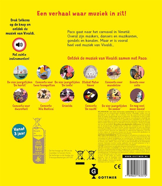 Paco en Vivaldi (PRE-ORDER 21 OKTOBER)