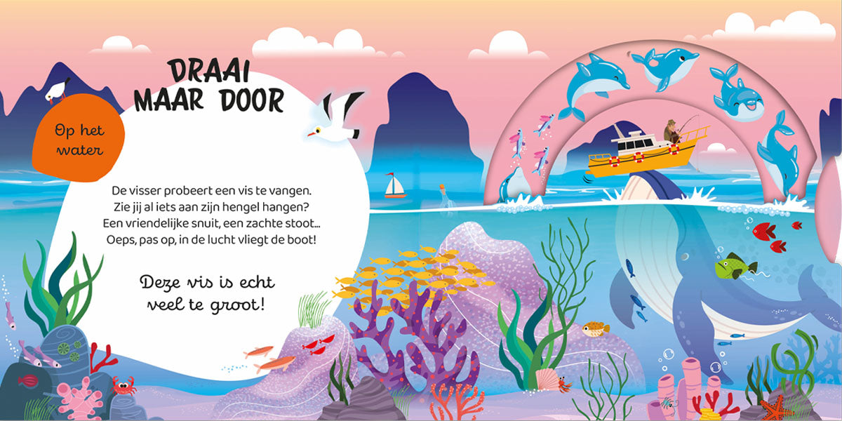 Draai maar door - in de zee