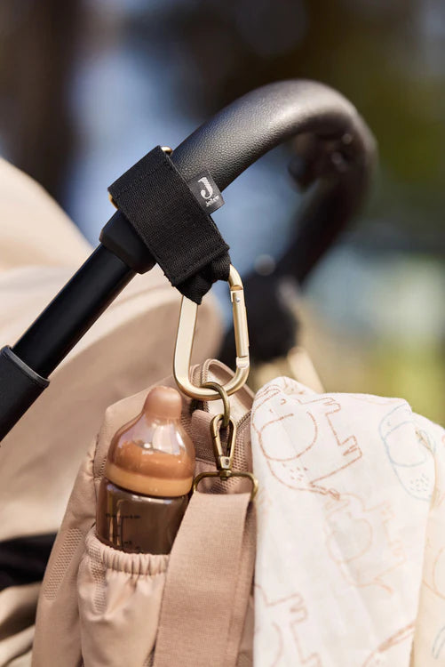Tassenhaak kinderwagen - zwart