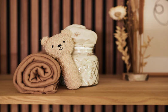 Jollein Rammelaar teddybeer - naturel