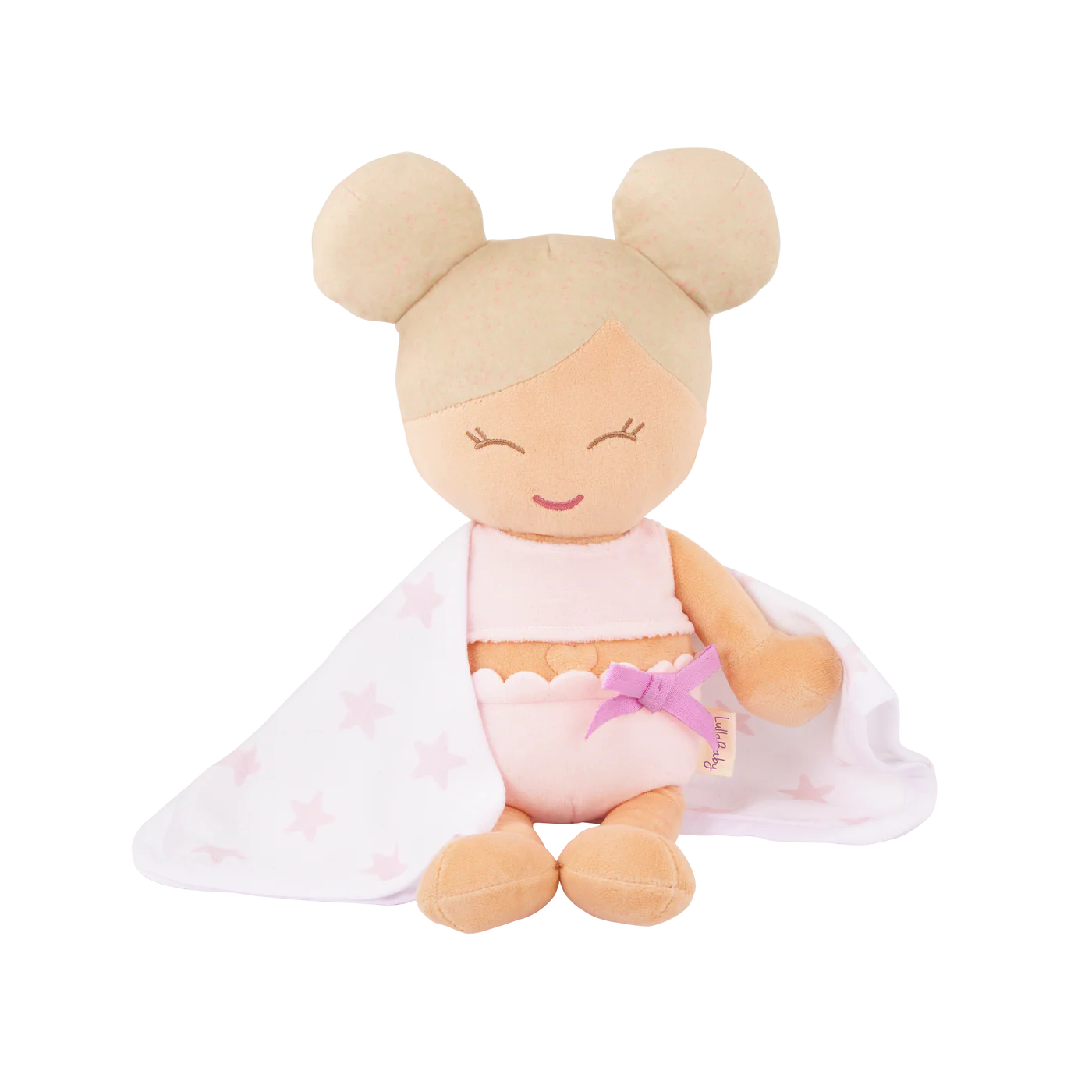 Lullababy Badpop meisje met accessoires - blond haar (PRE-ORDER EIND JUNI)