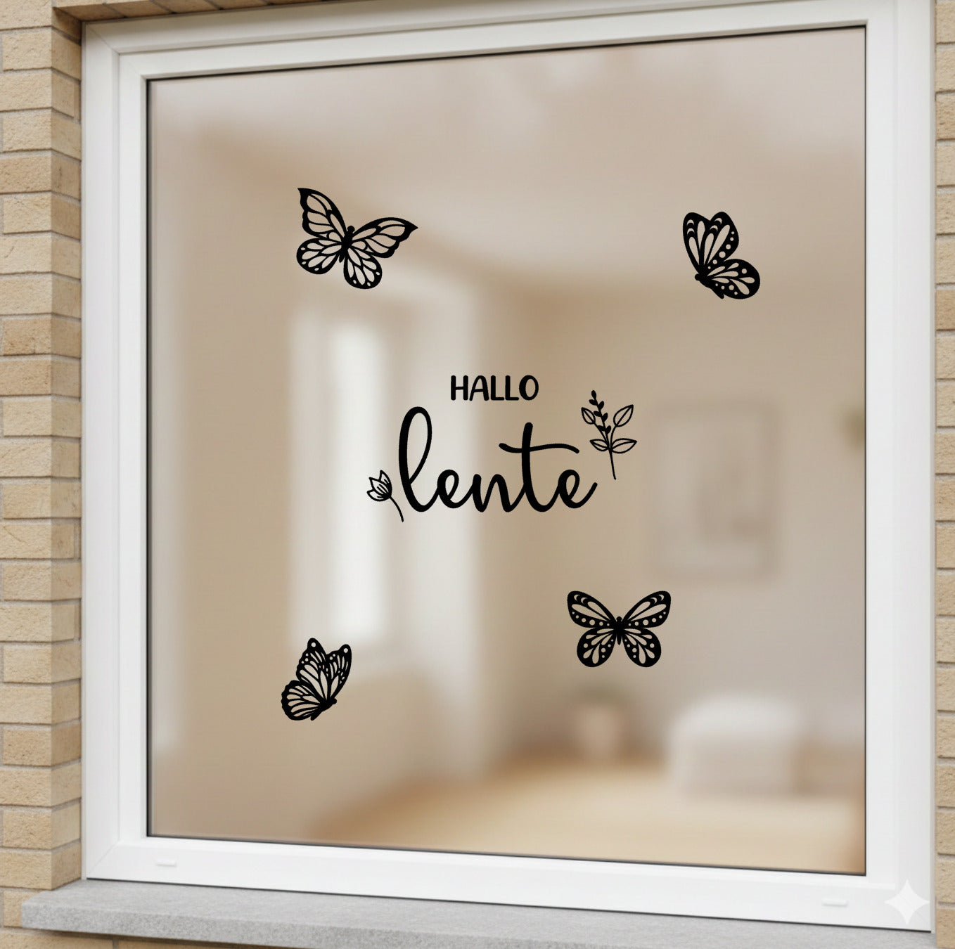 Raamsticker Vlinders