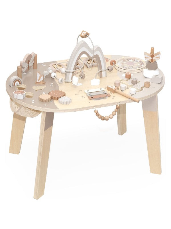 Beige Activiteitentafel Label Label