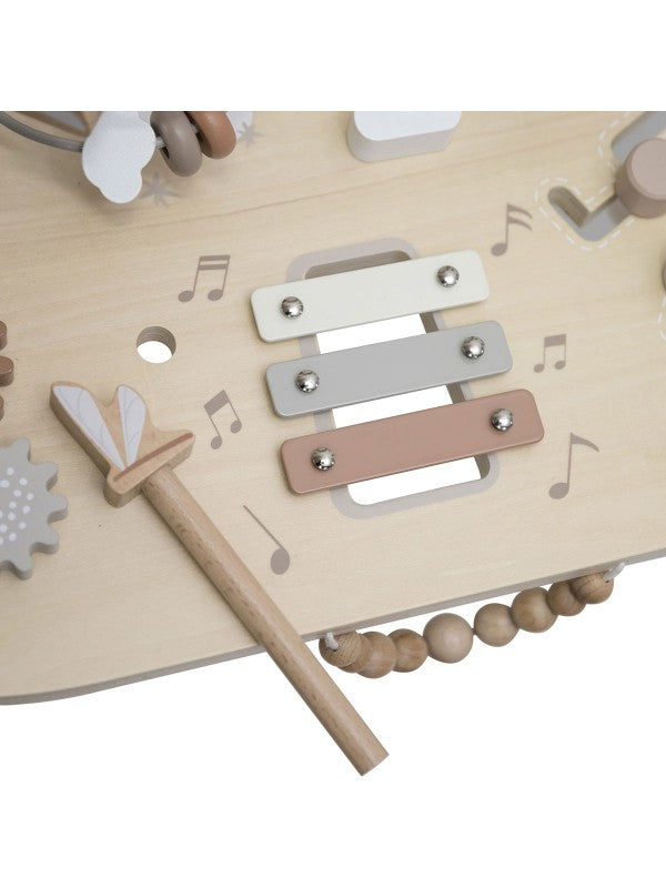 Beige Activiteitentafel Label Label