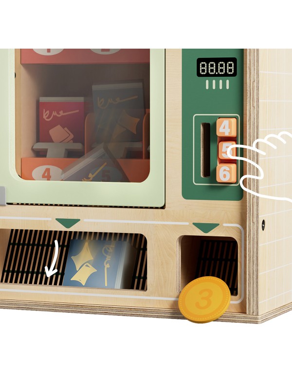 Houten vending machine - Topbright