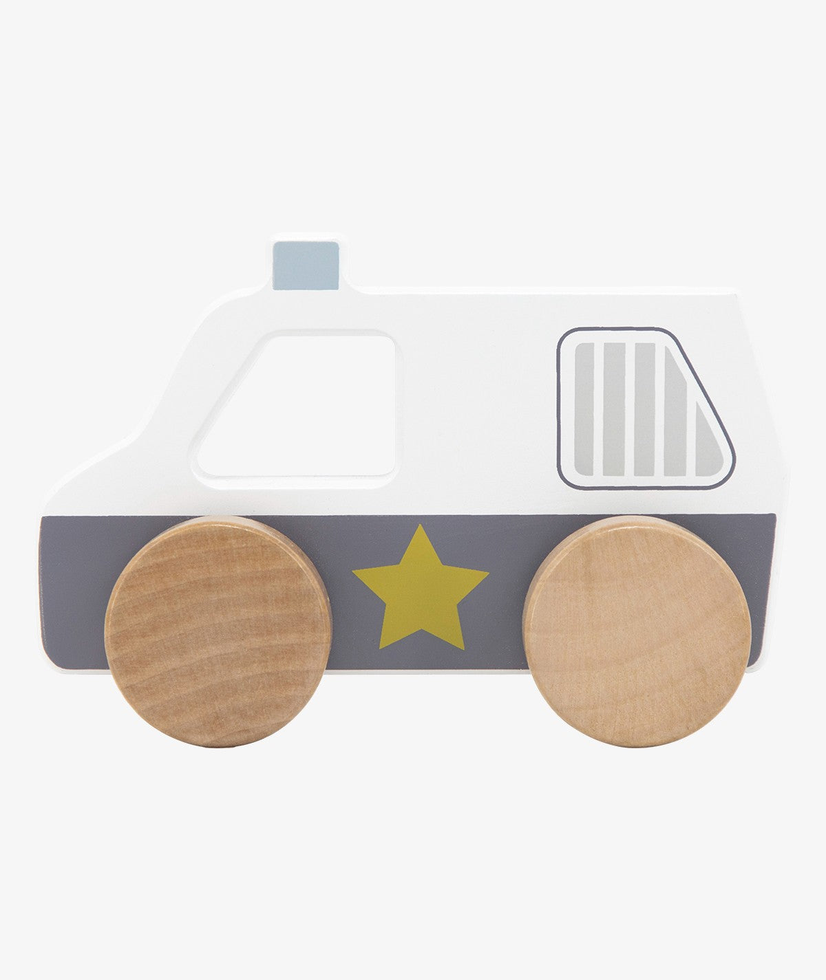 Houten politiewagen | Tryco