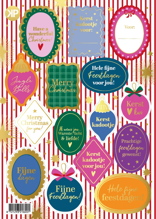 Stickervel Shiny Christmas