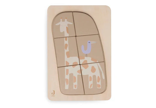 Jollein houten puzzel giraffe