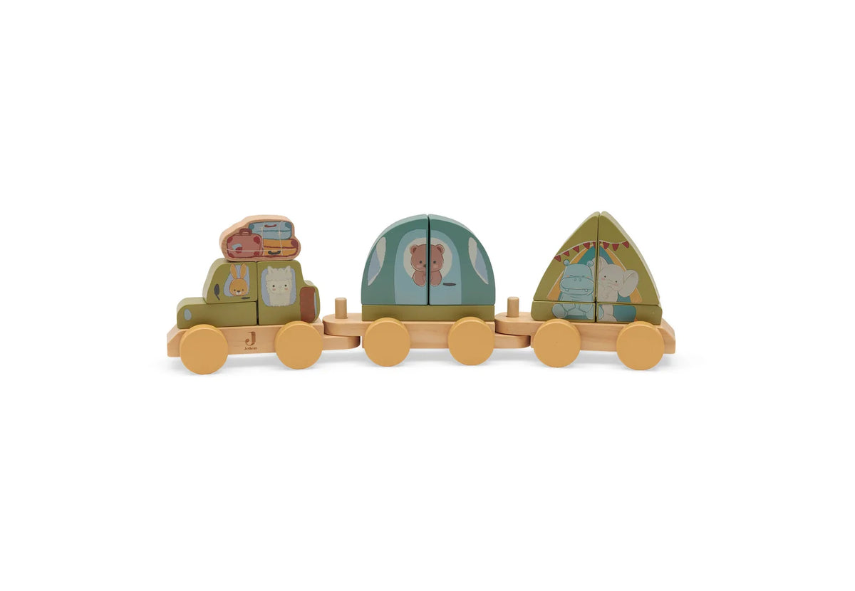 Jollein Houten Speelgoedtrein Jollies Camping
