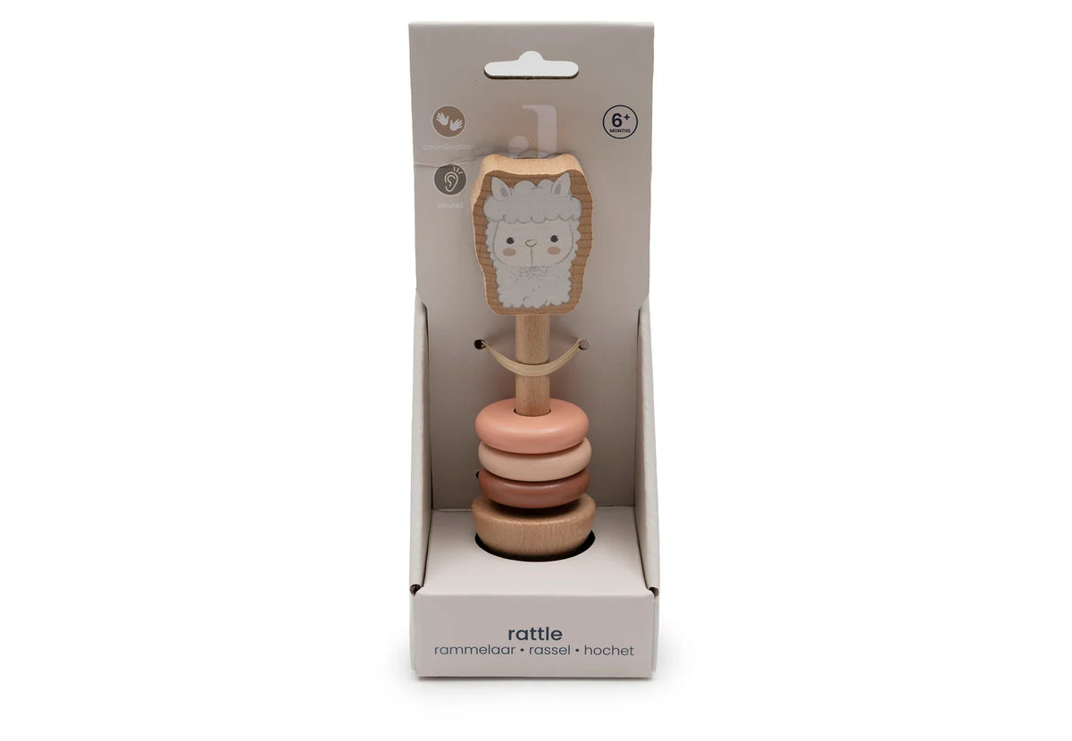 Jollein Houten Rammelaar Alpaca Paco