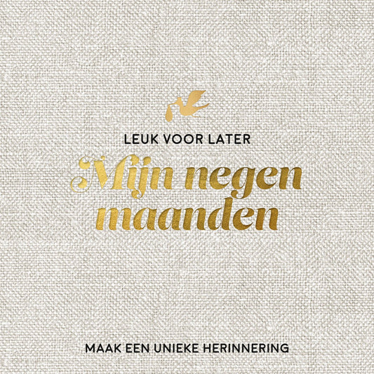 Invulboek Mijn negen maanden babyboek - Maak een unieke herinnering