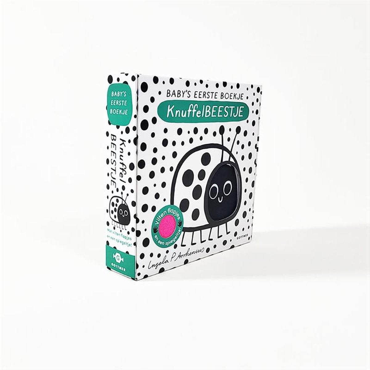 KnuffelBEESTJE - stoffen babyboekje