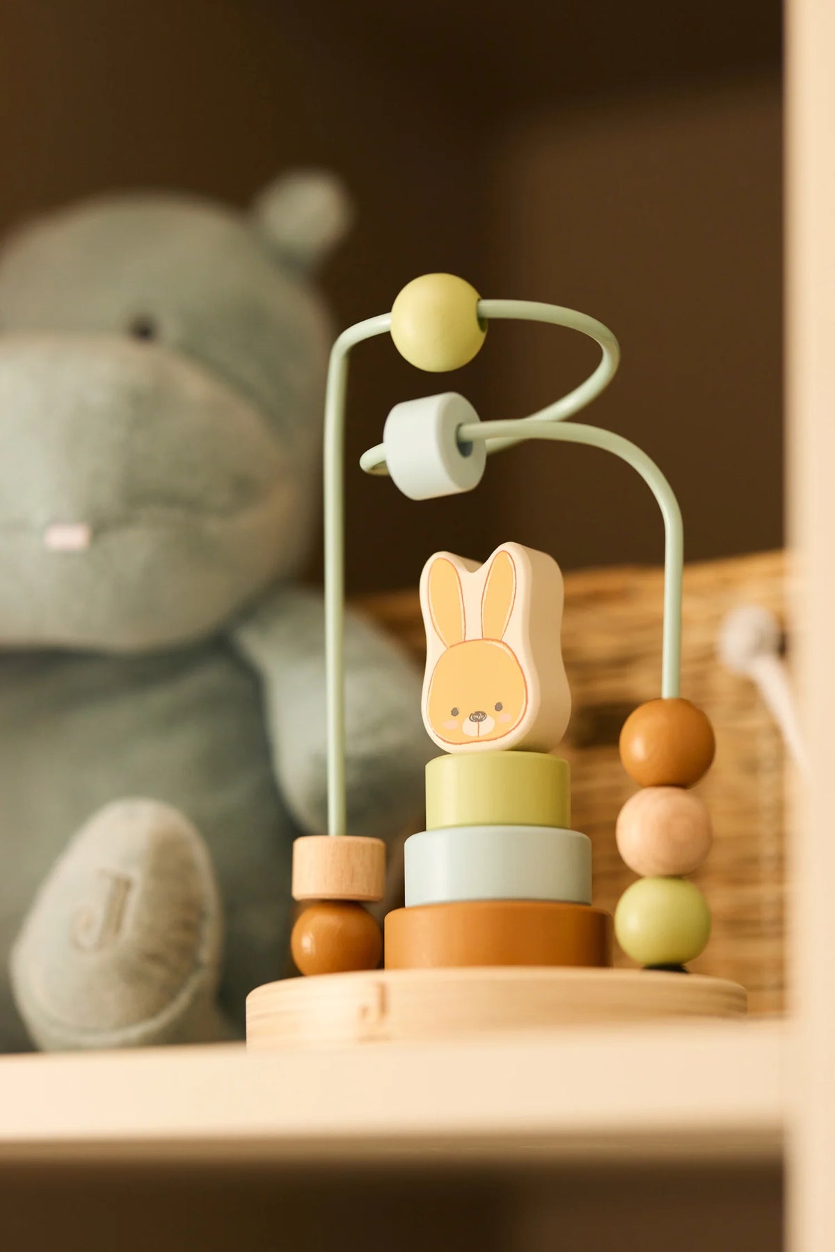 Jollein Houten spiraal Bunny Luz