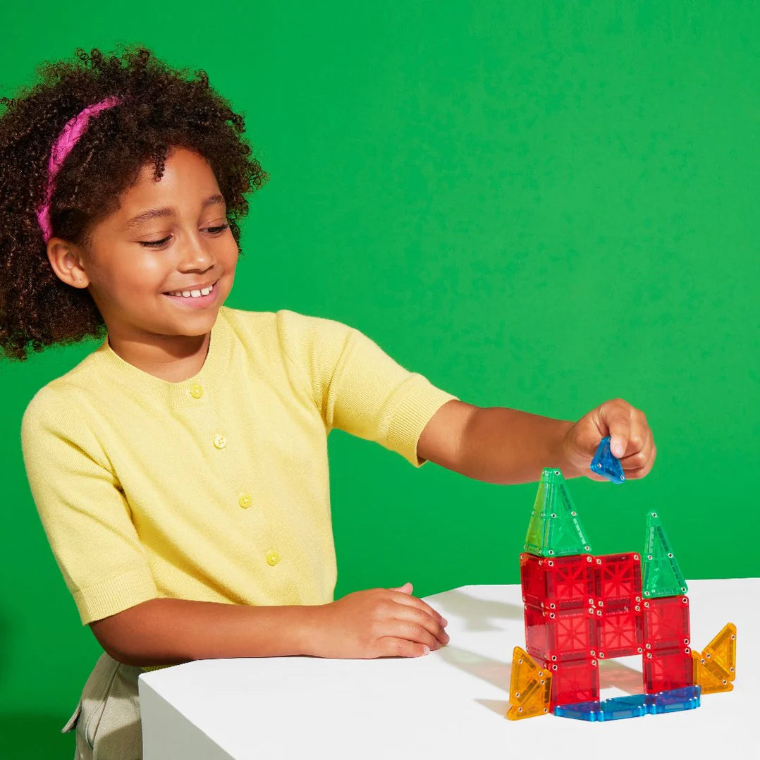 MAGNA-TILES® microMAGS Reisset, 26-Delige Magnetische Bouwset