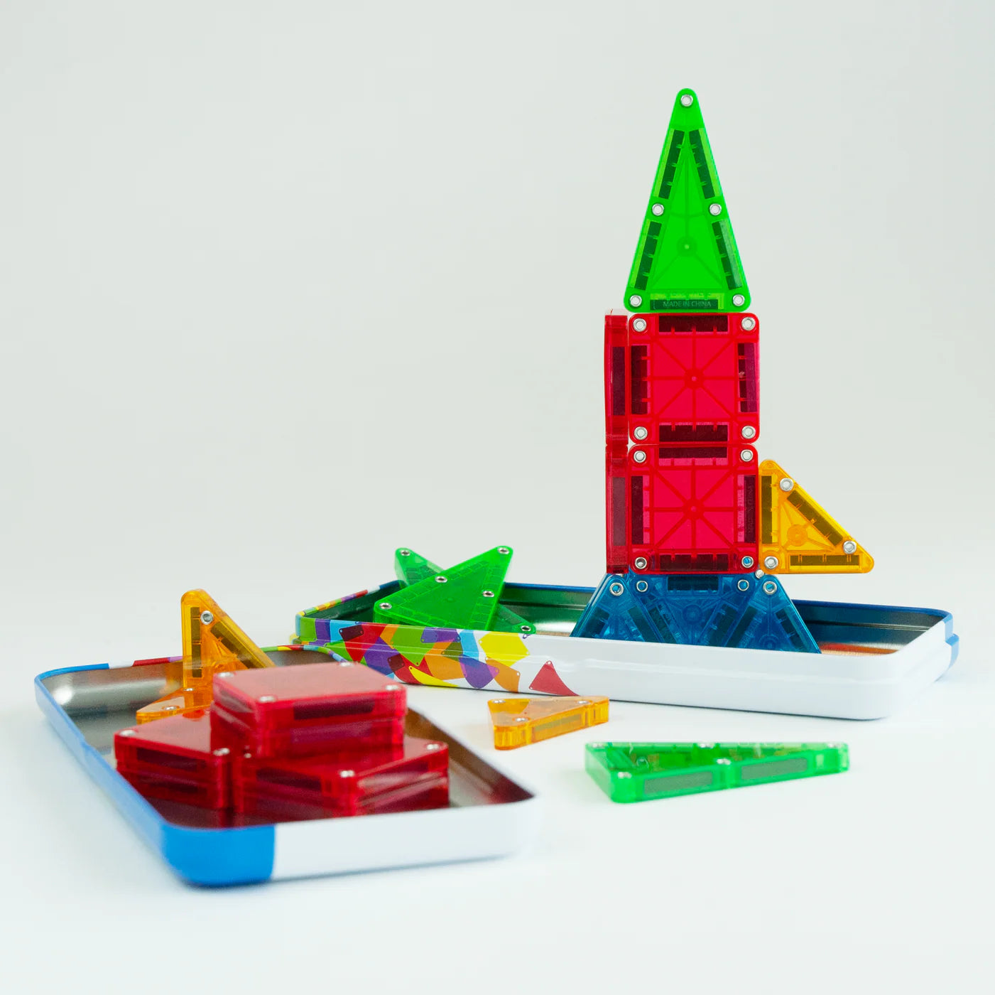 MAGNA-TILES® microMAGS Reisset, 26-Delige Magnetische Bouwset