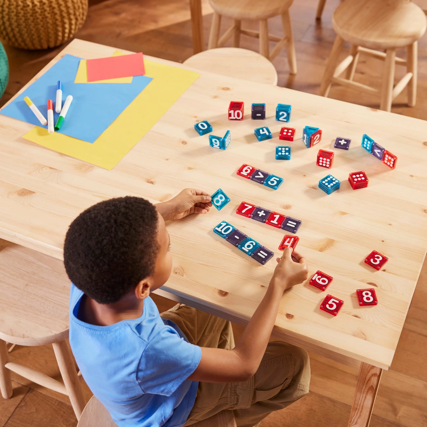 MAGNA-TILES® 56-delige microMAGS Learn Numbers PRE-ORDER OKTOBER