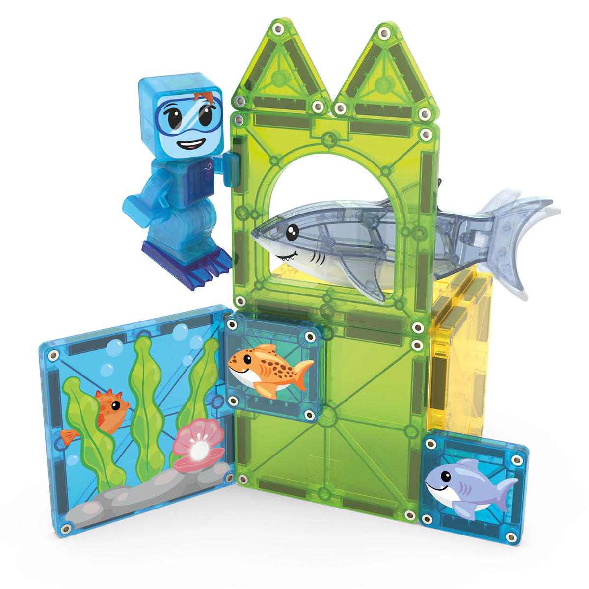 MAGNA-TILES® Shark Dive Set PRE-ORDER OKTOBER