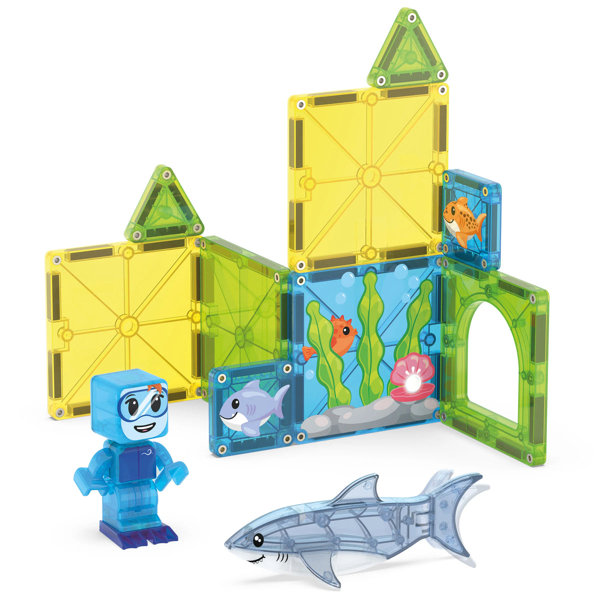 MAGNA-TILES® Shark Dive Set PRE-ORDER OKTOBER