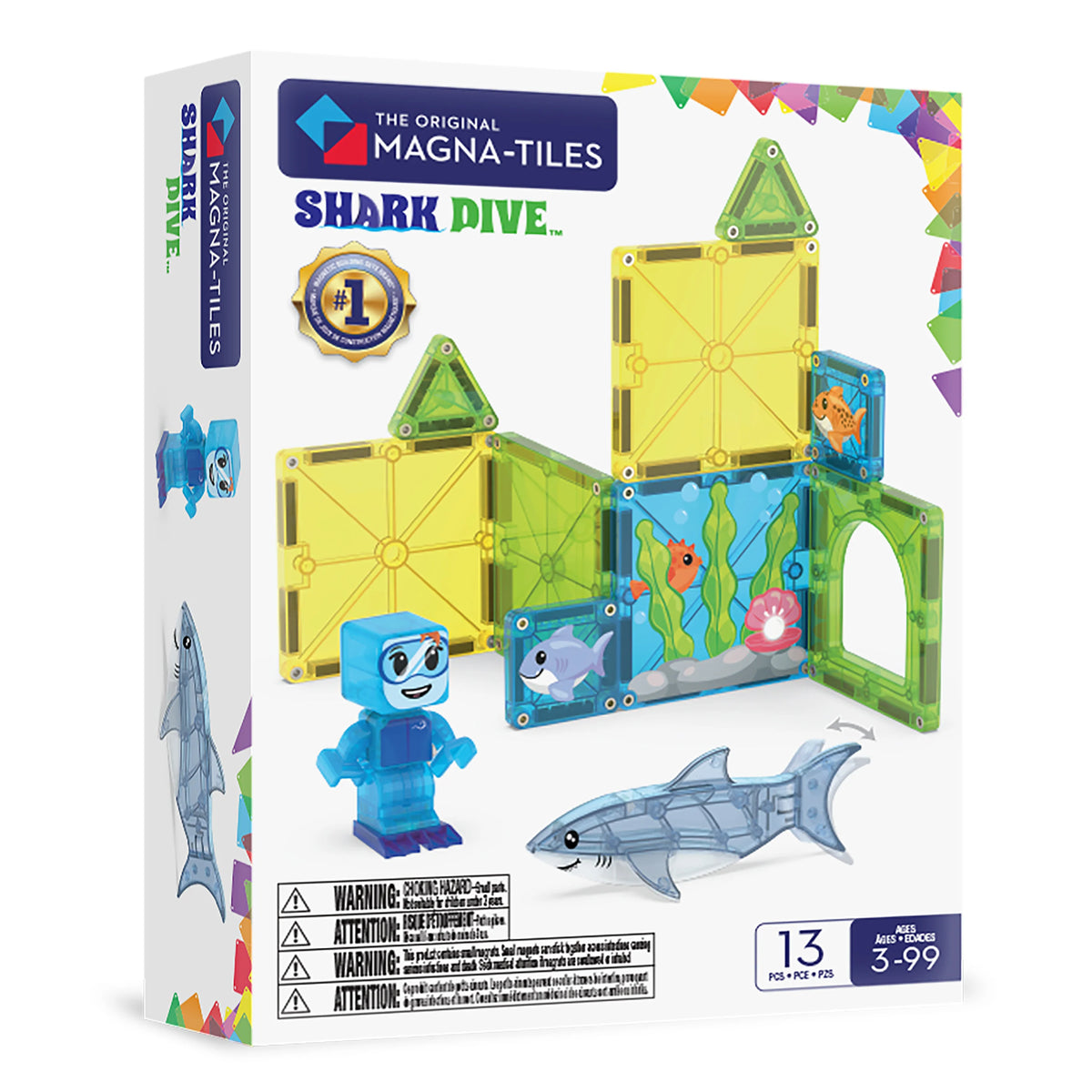 MAGNA-TILES® Shark Dive Set PRE-ORDER OKTOBER