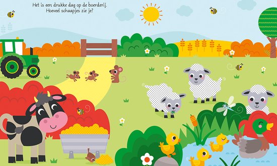 Magisch waterkleurboek - op de boerderij