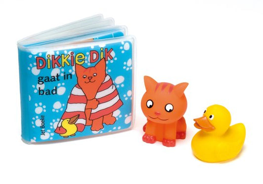 Dikkie Dik gaat in bad (badboekje + 2 badspeeltjes)