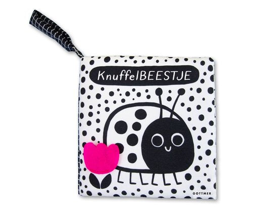 KnuffelBEESTJE - stoffen babyboekje