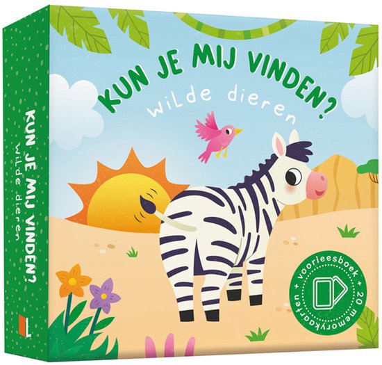 Kun je mij vinden? - wilde dieren