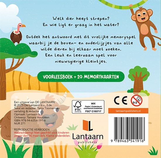 Kun je mij vinden? - wilde dieren