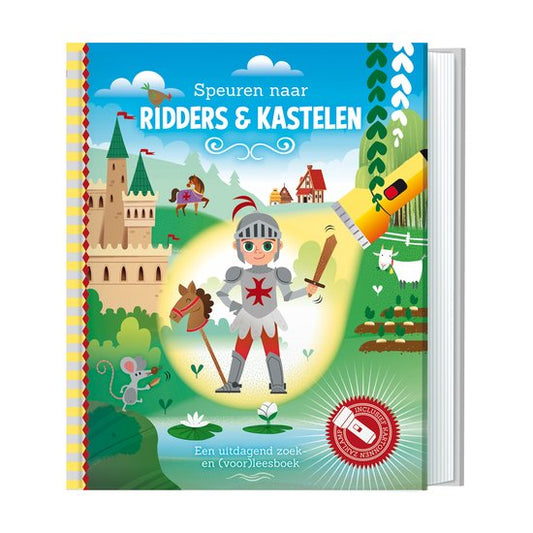 Zaklampboek - Speuren naar ridders & kastelen