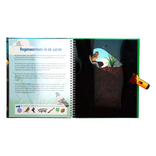 Zaklampboek - Speuren onder de grond