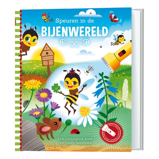 Zaklampboek - Speuren in de bijenwereld
