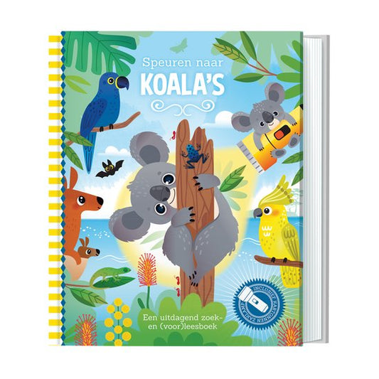 Zaklampboek - Speuren naar koala's