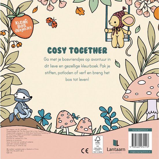 Kleine bosvriendjes - Cosy together