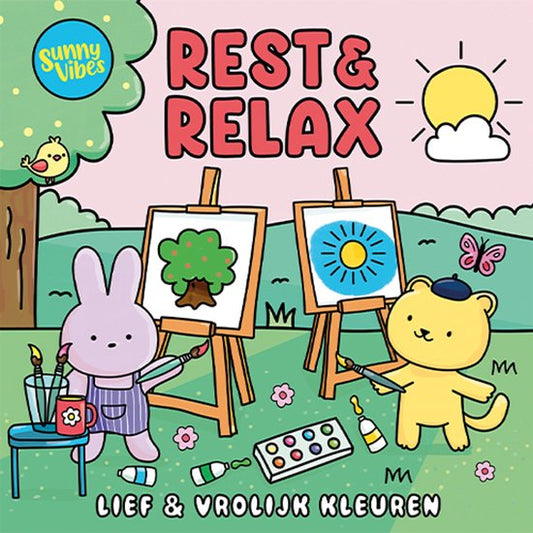 Cosy kleurboek - Rest & Relax (Sunny vibes)