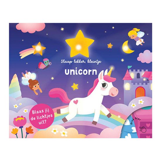 Lampjesboek Slaap lekker, kleintje - Unicorn