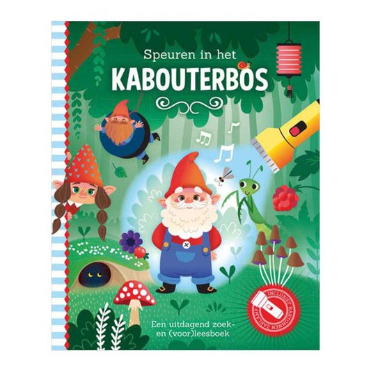 Zaklampboek - Speuren in het kabouterbos