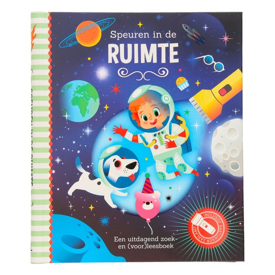 Zaklampboek - Speuren in de ruimte