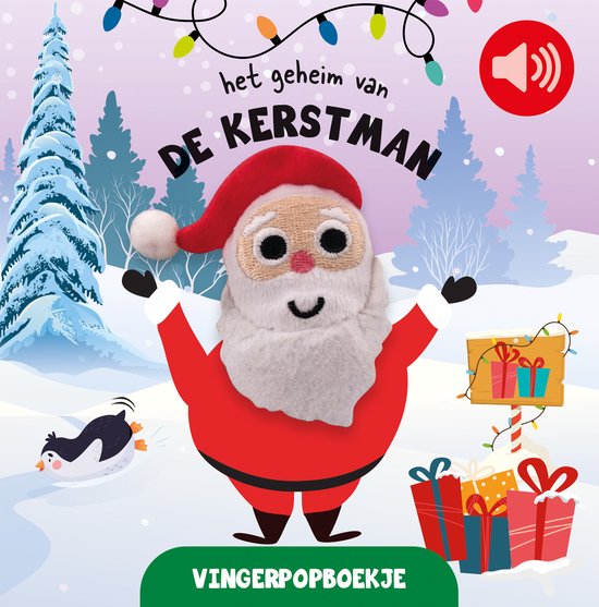 Vingerpopboekje - Het geheim van de Kerstman