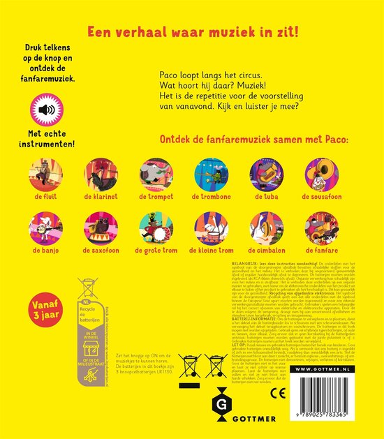 Paco en de fanfare (PRE-ORDER 21 OKTOBER)