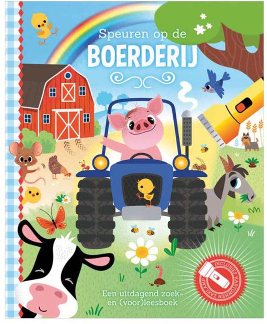 Zaklampboek - speuren op de boerderij